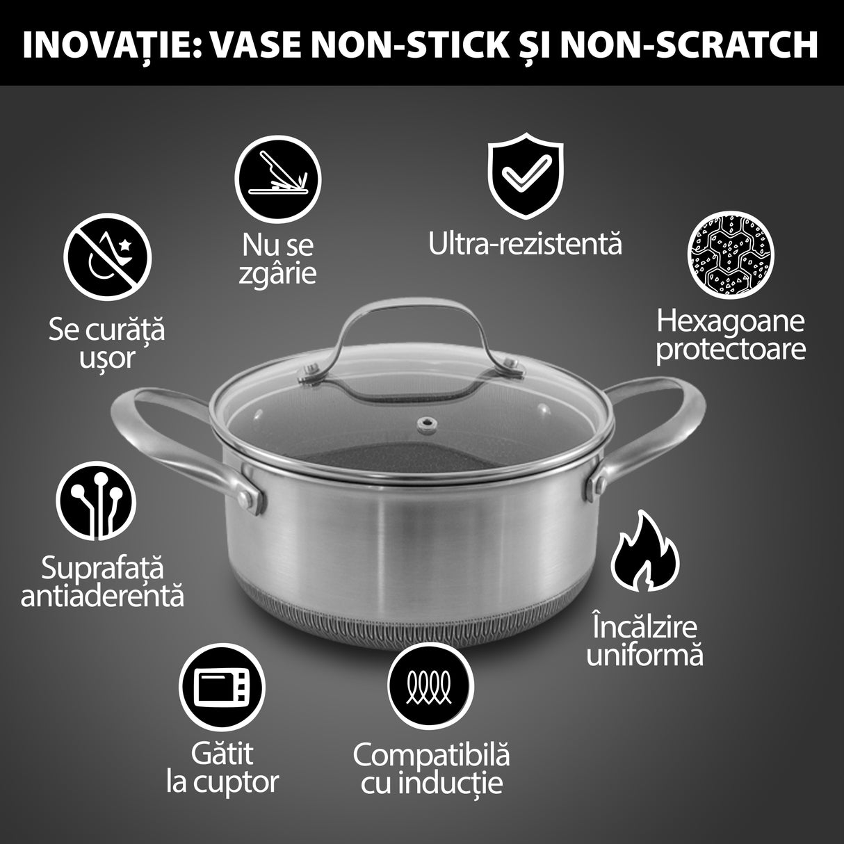 Cratiță Hexa Magic