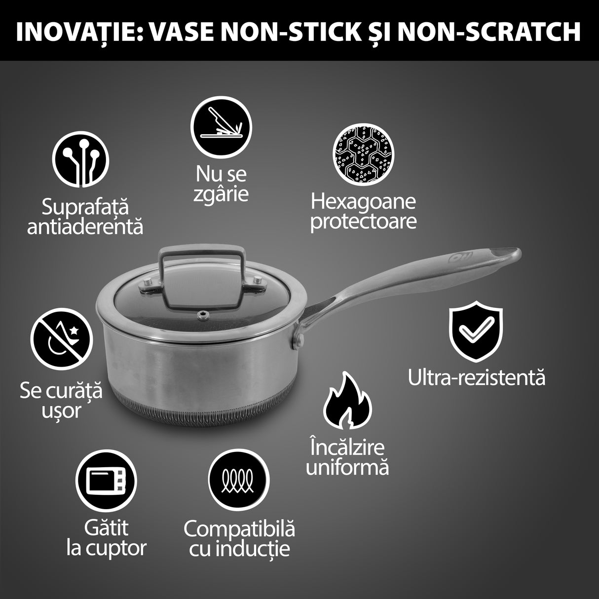 Cratiță sosuri Hexa Magic