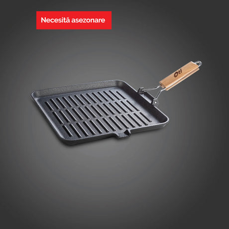 Classic pure cast iron grill