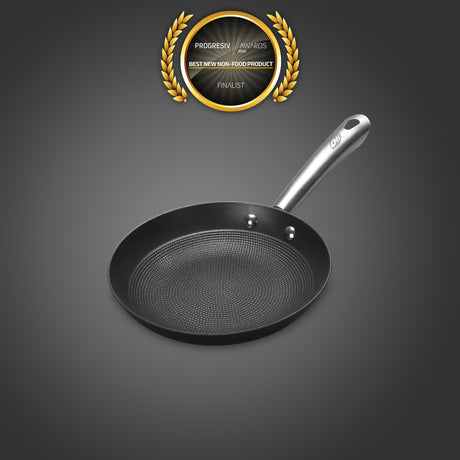 Oti lightweight honeycomb cast iron frying pan