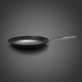Lightweight honeycomb cast iron frying pan
