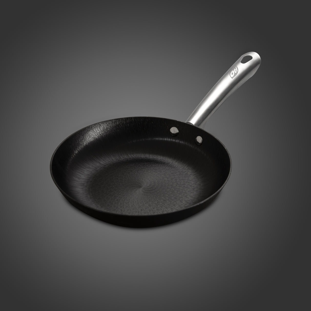 Pure lightweight cast iron frying pan