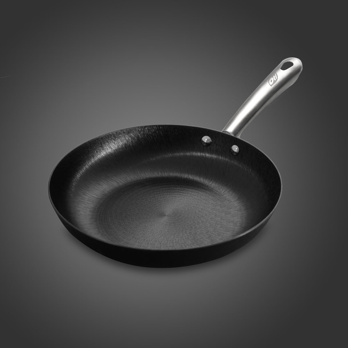 Pure lightweight cast iron frying pan