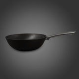 Pure lightweight cast iron wok