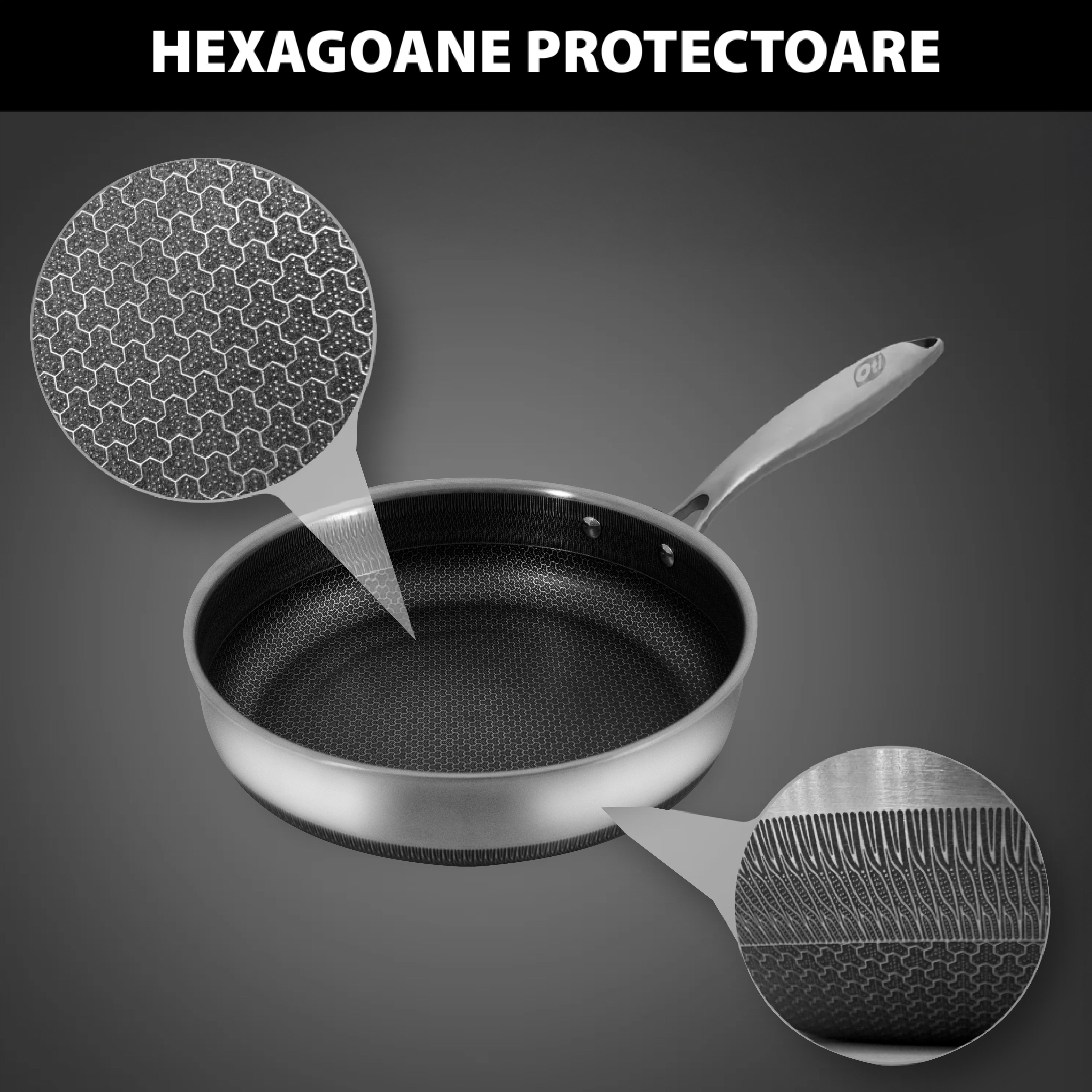 Tigaie adâncă Hexa Magic – Oti Shop